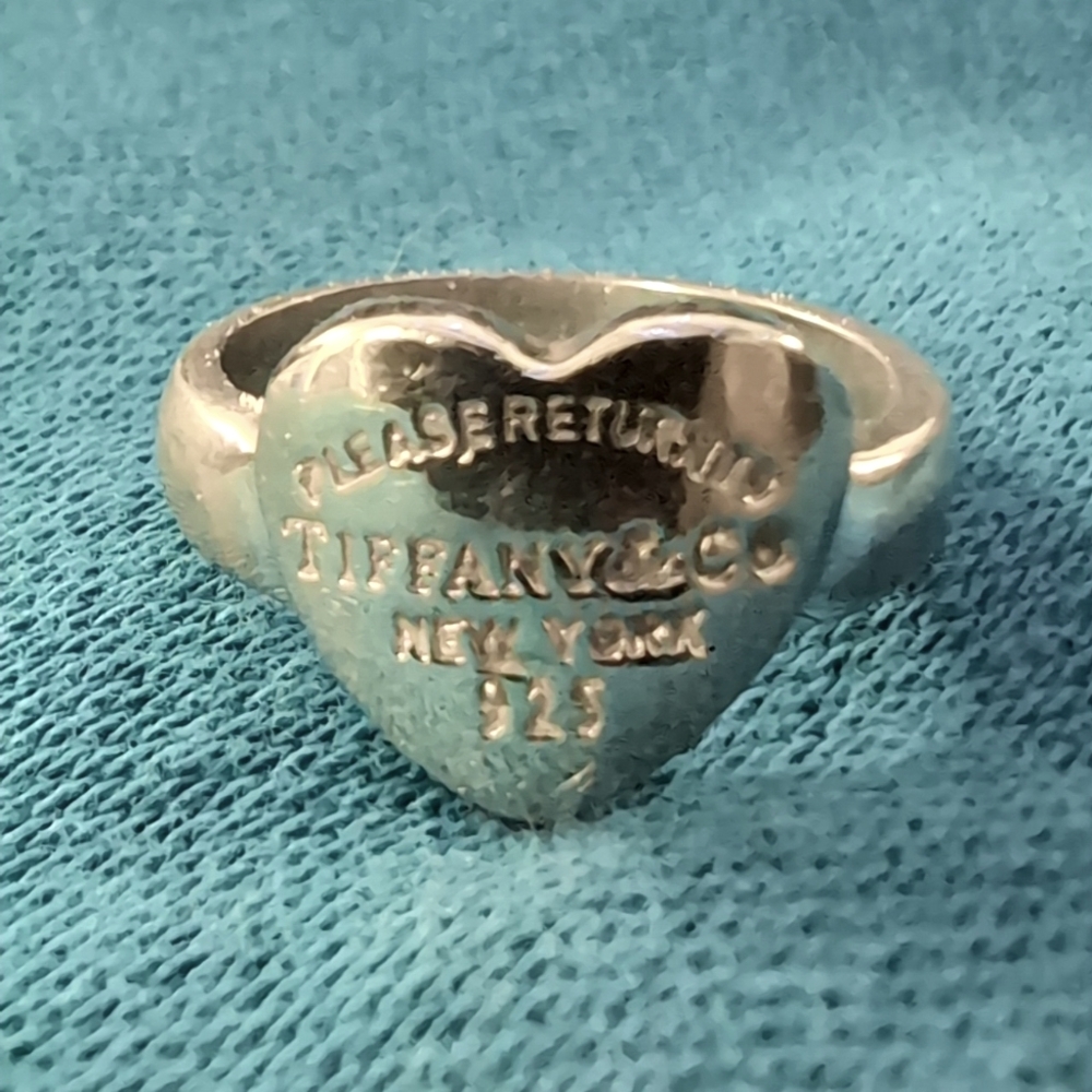 Tiffany & Co Vintage Solid Silver Ring